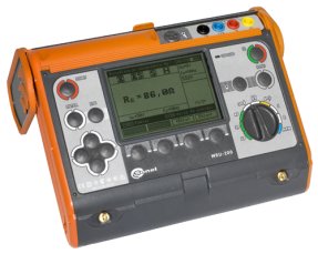 Измеритель сопротивления заземляющих устройств MRU-200