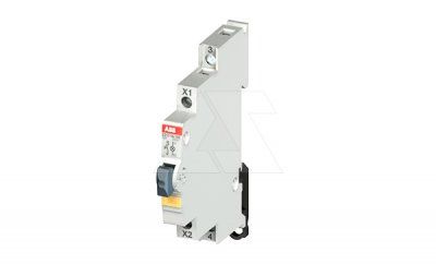 Кнопка E217-16-01E, 1NС, 16A(115_250VAC), без фикс., желтый LED, 0,5M