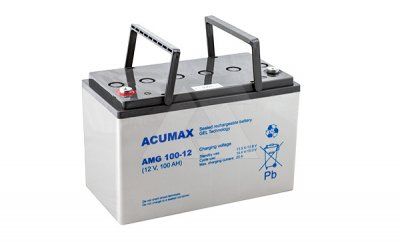 Батарея аккумуляторная Acumax AMG100-12, 12V/100Ah