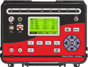 Анализатор TESTER xDSL с рефлектометром и WiFi-анализатором