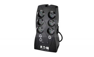 Источник бесперебойного питания Eaton Protection Station DIN 500ВА, 250Вт, 3+3 евророзетки