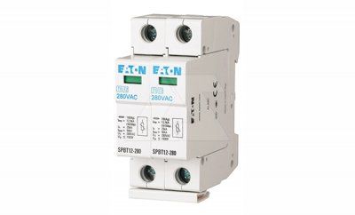 Разрядник SPBT12-280/2, 2P, 12.5kA(10/350µs), 25kA(8/20µs), класс B+C, 2M