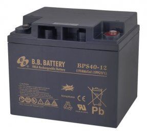 Аккумулятор B.B.Battery BPS 40-12 12В 40Ач 197x165x171 мм Обратная (-+)