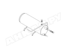 Бак топливный Ecoflam Ø159 мм, без подогревателя, 65321153