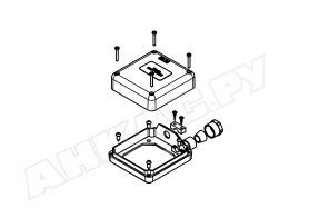 Распаянная коробка для насоса Piusi R13288000
