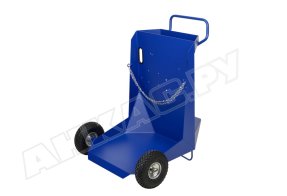 Тележка на пневматических колесах Pressol 200 кг, 17009 100