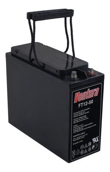 Аккумулятор Ventura FT12-50 12В 50Ач 277x106x229 мм Обратная (-+)