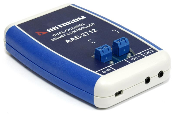 ААЕ-2712 Универсальный контроллер LAN/USB с двумя исполнительными каналами (реле)