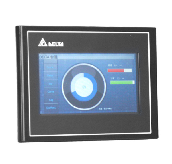 Панель управления, TFT 4.3", 480x272, ARM Cortex-A8 800MHz, ROM 256MB, RAM 512MB, 2xCOM RS232/485/422, 1xEthernet, USB, RTC, multilingual input