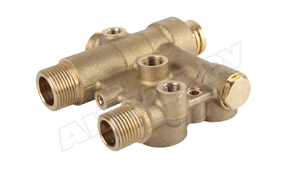 Гидравлический блок левая часть Wolf 2072314