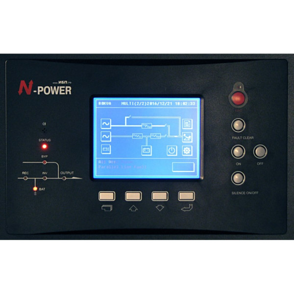 ИБП с двойным преобразованием N-Power Power-Vision Black W10 3/3