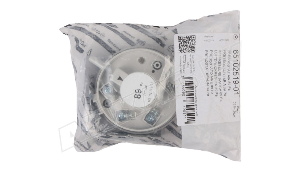 Реле давления воздуха SIT 380.037