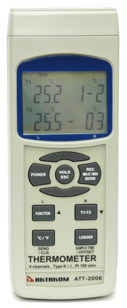АТТ-2006 - цифровой измеритель температуры