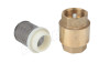 Клапан обратный приемный с сеткой 1 дюйм, латунь Pressol, 19890