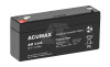 Батарея аккумуляторная Acumax AM3.4-6, T1, 6V/3.4Ah