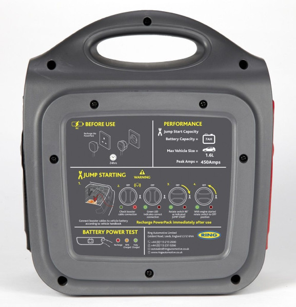 Пуско-зарядные устройства пуско-зарядное устройство (powerpack, dc) ring automotive repp145