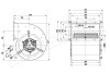 Центробежный вентилятор Ebmpapst D4E240BA0101