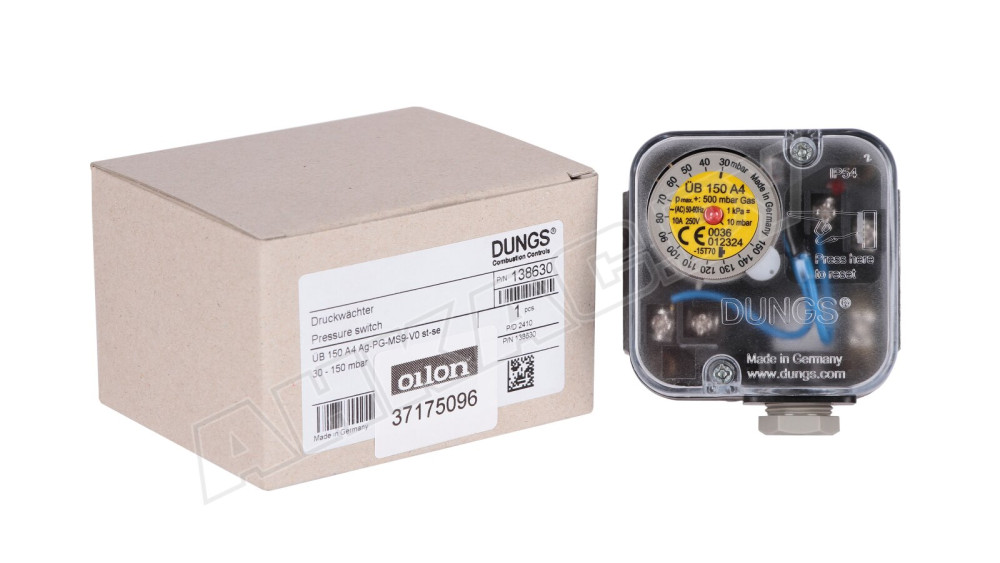 Реле давления Oilon UB 150 A4