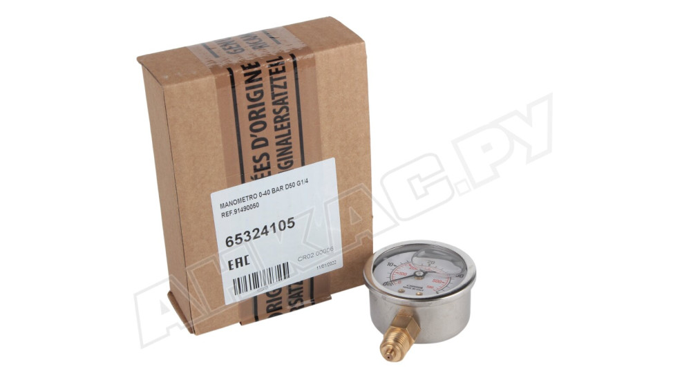 Манометр Ecoflam 40 бар, 65324105