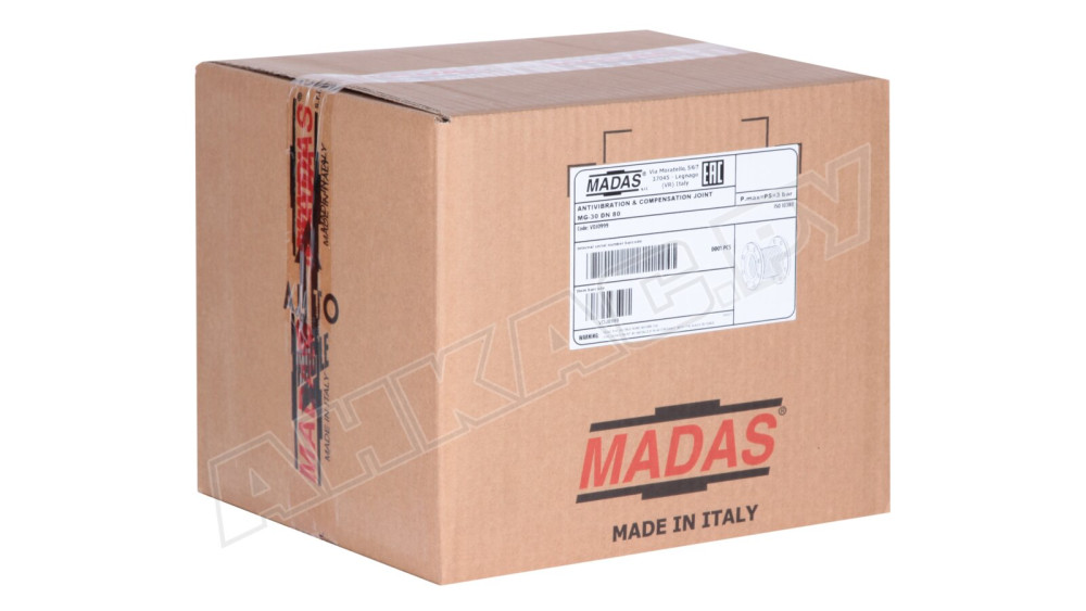 Газовый компенсатор Madas MG-30-80