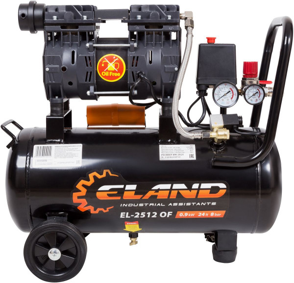 Компрессор воздушный безмаслянный ELAND EL-2512 OF