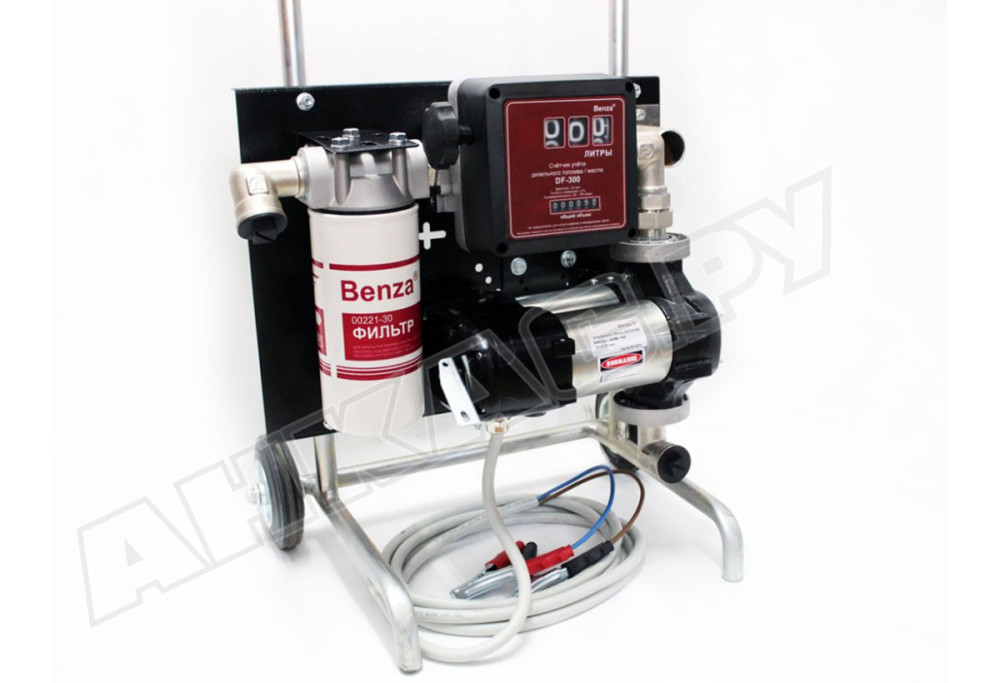 Мобильная АЗС Benza 28-12-57ФА с автоматическим пистолетом