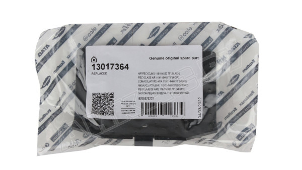 Направляющая всасываемого воздуха Elco 119/114x60 78°, 13017364