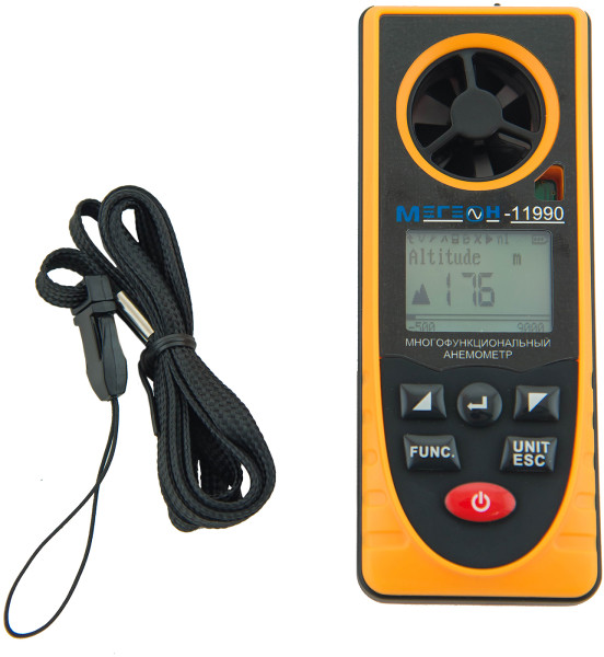 Анемометр многофункциональный МЕГЕОН 11990