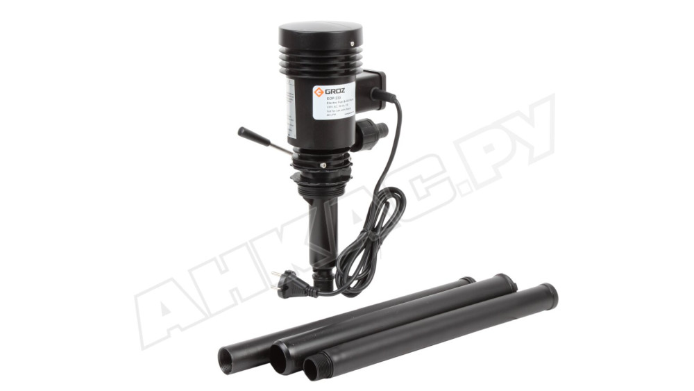 Электрический насос для перекачки масла Groz 220 Вольт