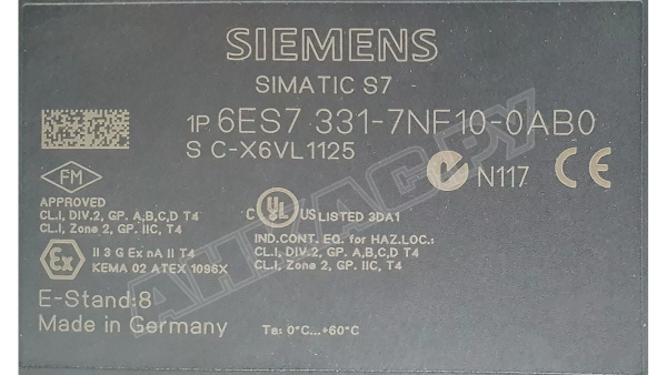 Модуль аналогового ввода Siemens Simatic S7-300 SM 331 AI, 8x16 BIT