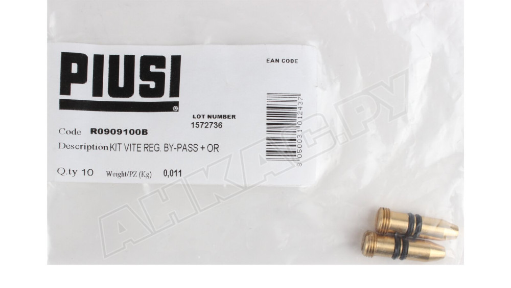 Калибровочный винт с сальниками Piusi R0909100B