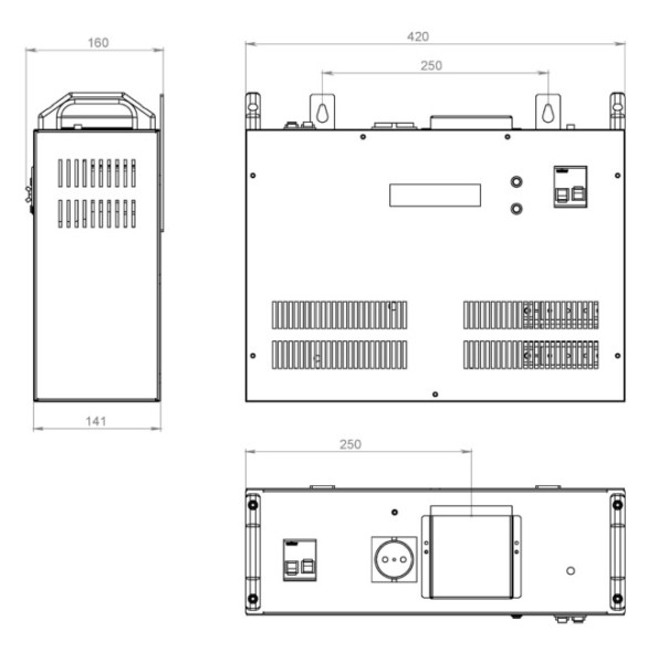 Стабилизатор напряжения СНПТО-7ПТШ