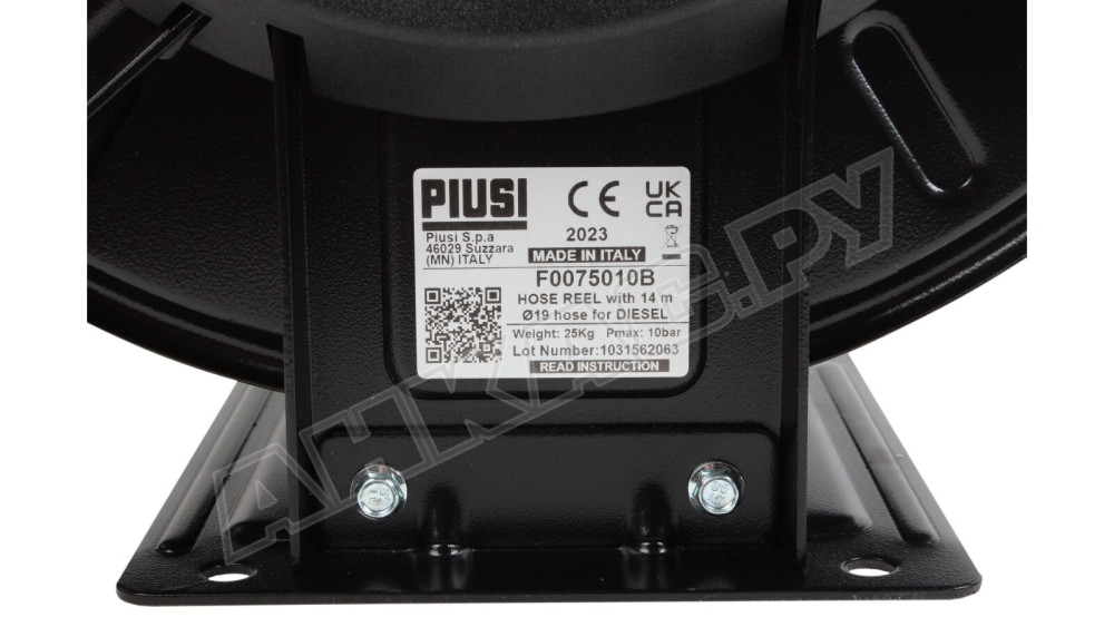 Катушка со шлангом Piusi BIG 14x3/4”