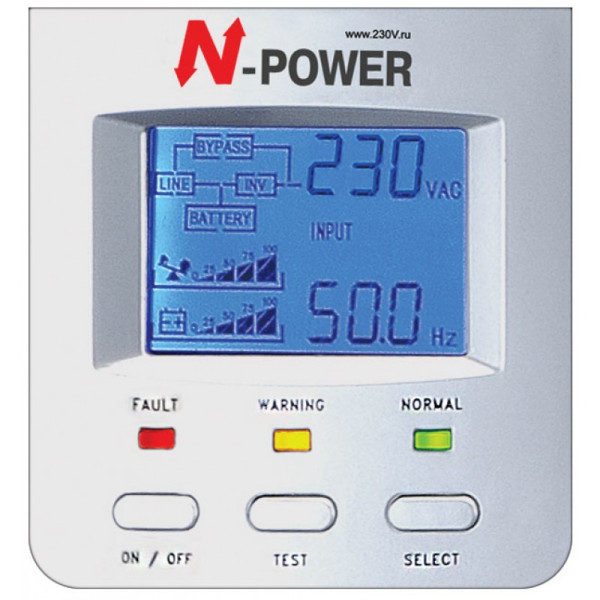 ИБП с двойным преобразованием N-Power Mega-Vision 10000 