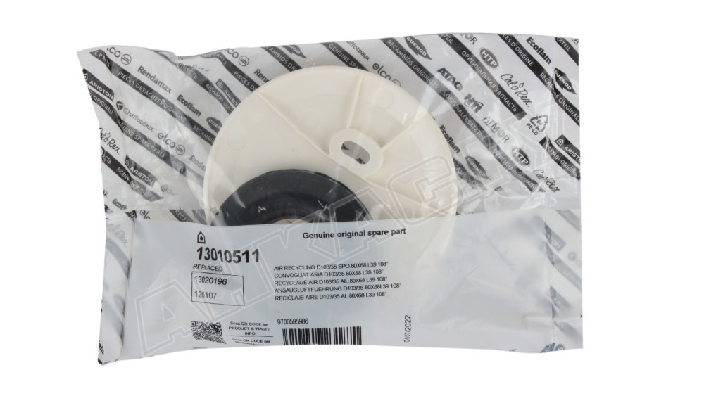 Направляющая всасываемого воздуха Elco 13010511