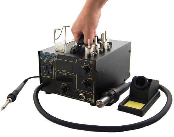 Комбинированная паяльная станция МЕГЕОН 00522