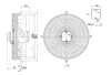 Вентилятор осевой промышленный Ebmpapst S4E450AV0124