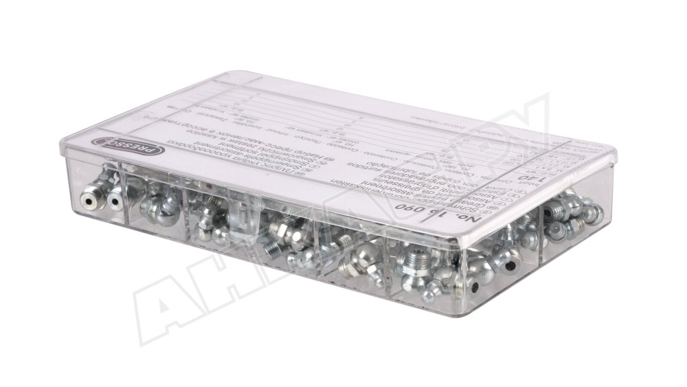 Набор пресс-масленок Pressol 140 шт, 16090