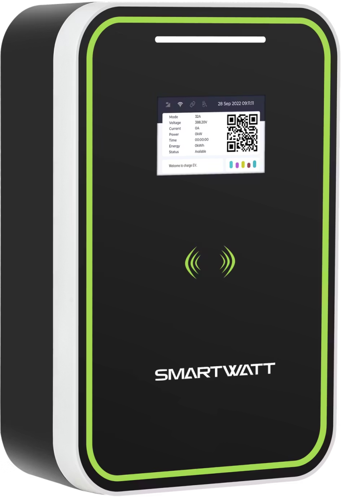 Электрозарядная станция SMARTWATT EVC AC 11K 3P RP Type2