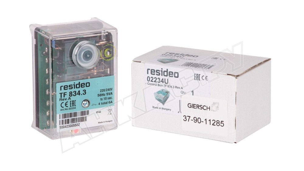 Топочный автомат Giersch TF 834.3 rev.A