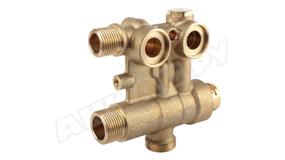 Гидравлический блок левая часть Wolf 2072314