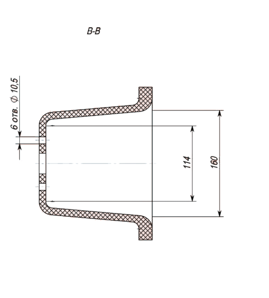 Полимерный изолятор проходной 3 кВ ИПЭЛ 3-030-00 УХЛ2