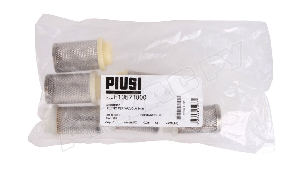 Донный фильтр Piusi Foot filter Ø20 мм