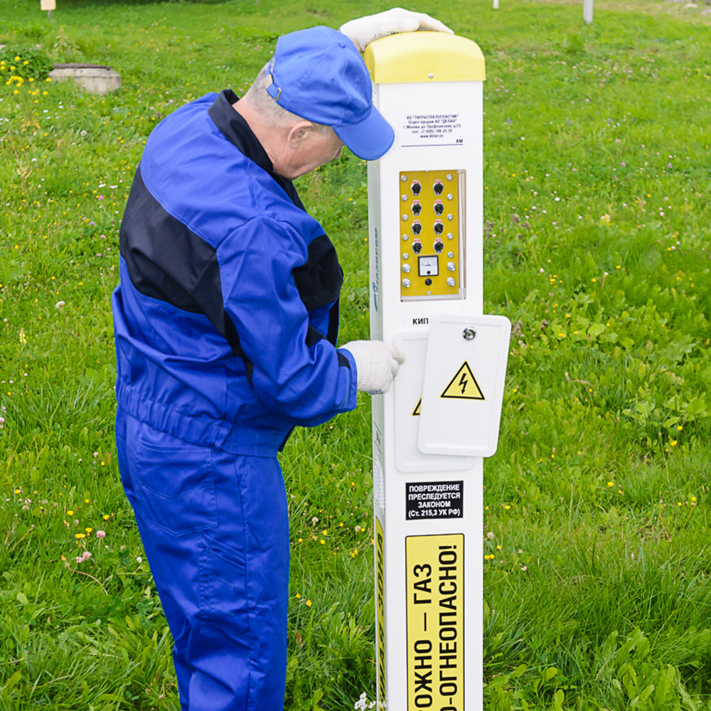 Контрольно-измерительные пункты параметров электрохимической защиты трубопроводов КП ЭХЗ