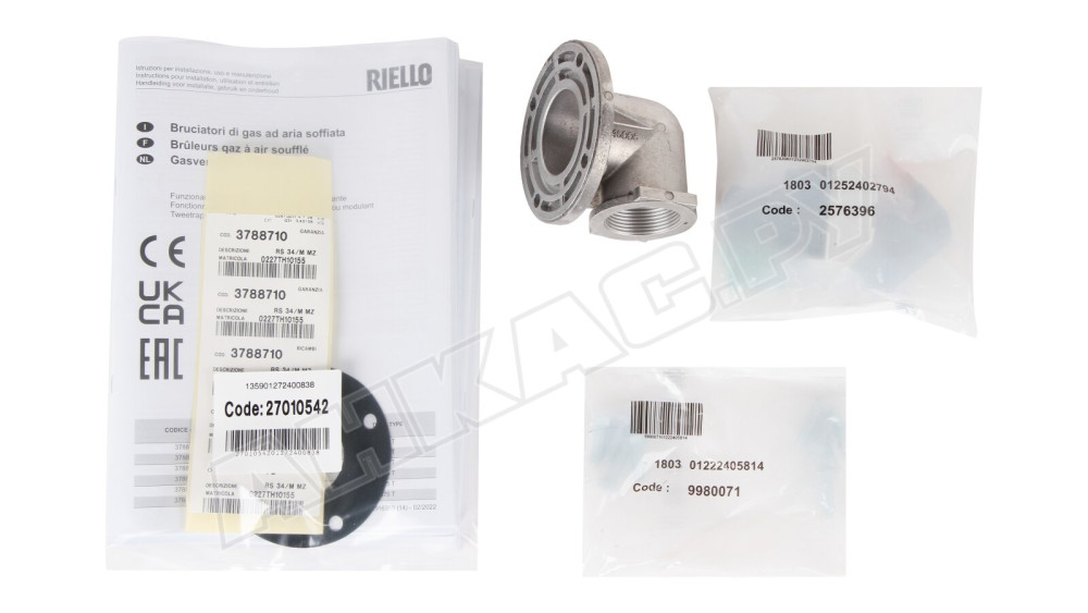 Газовая горелка Riello RS 34/M MZ TC