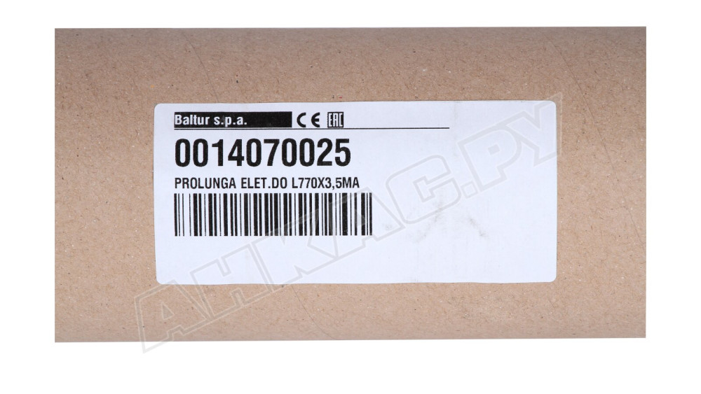 Стержень поджига Baltur Ø3.5 x 770 мм, 0014070025