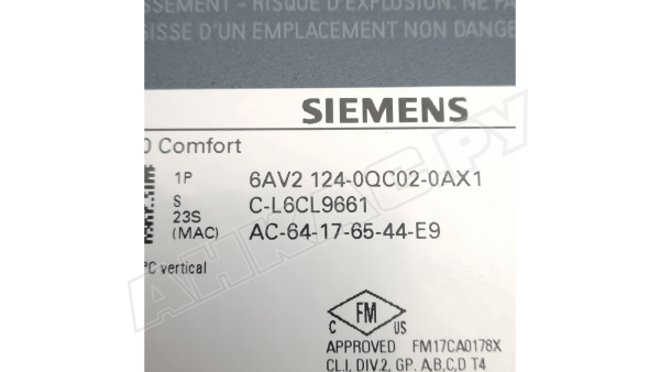 Панель оператора Siemens TP1500 Comfort