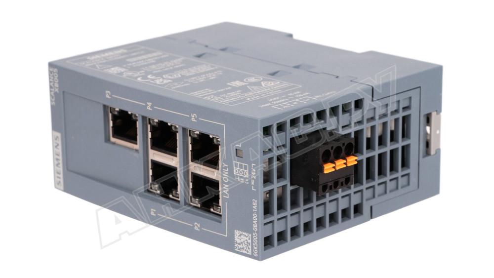 Неуправляемый сетевой коммутатор Siemens Scalance XB008, 6GK5005-0BA00-1AB2