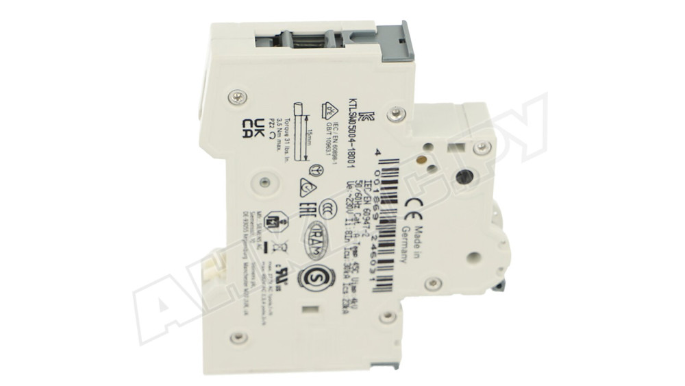 Автоматический выключатель Siemens Sentron, 5SY6106-7