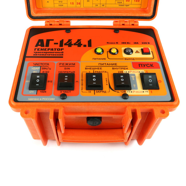 Трассотечеискатель Успех ТПТ-27.144Д для диагностики неметаллических и металлических трубопроводов